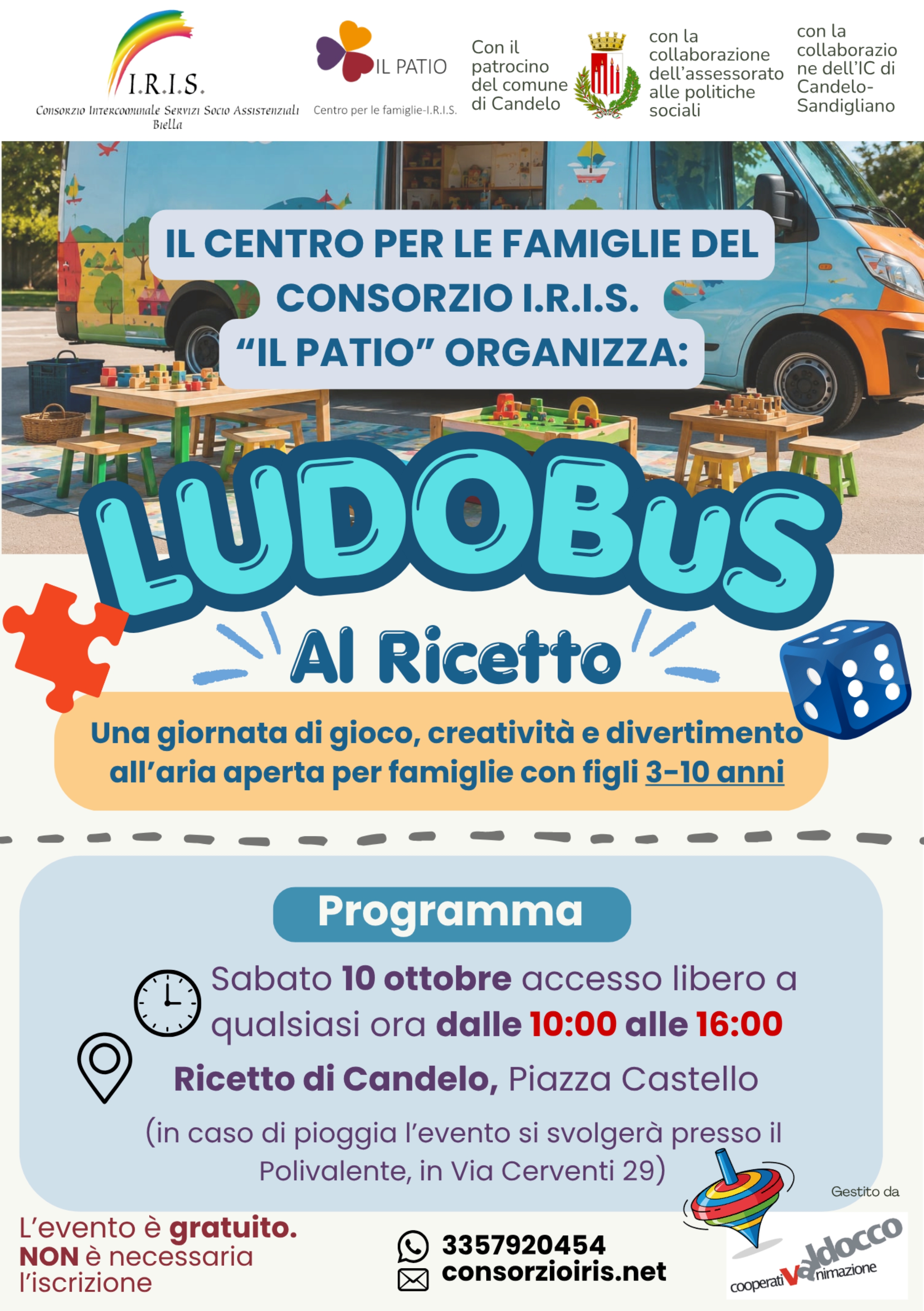Consorzio IRIS, progetto "DI COMUNE IN COMUNE"
