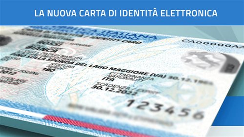 Avviso: a partire da gennaio 2019 il Comune di Ponderano rilascerà la nuova carta d’identità elettronica.